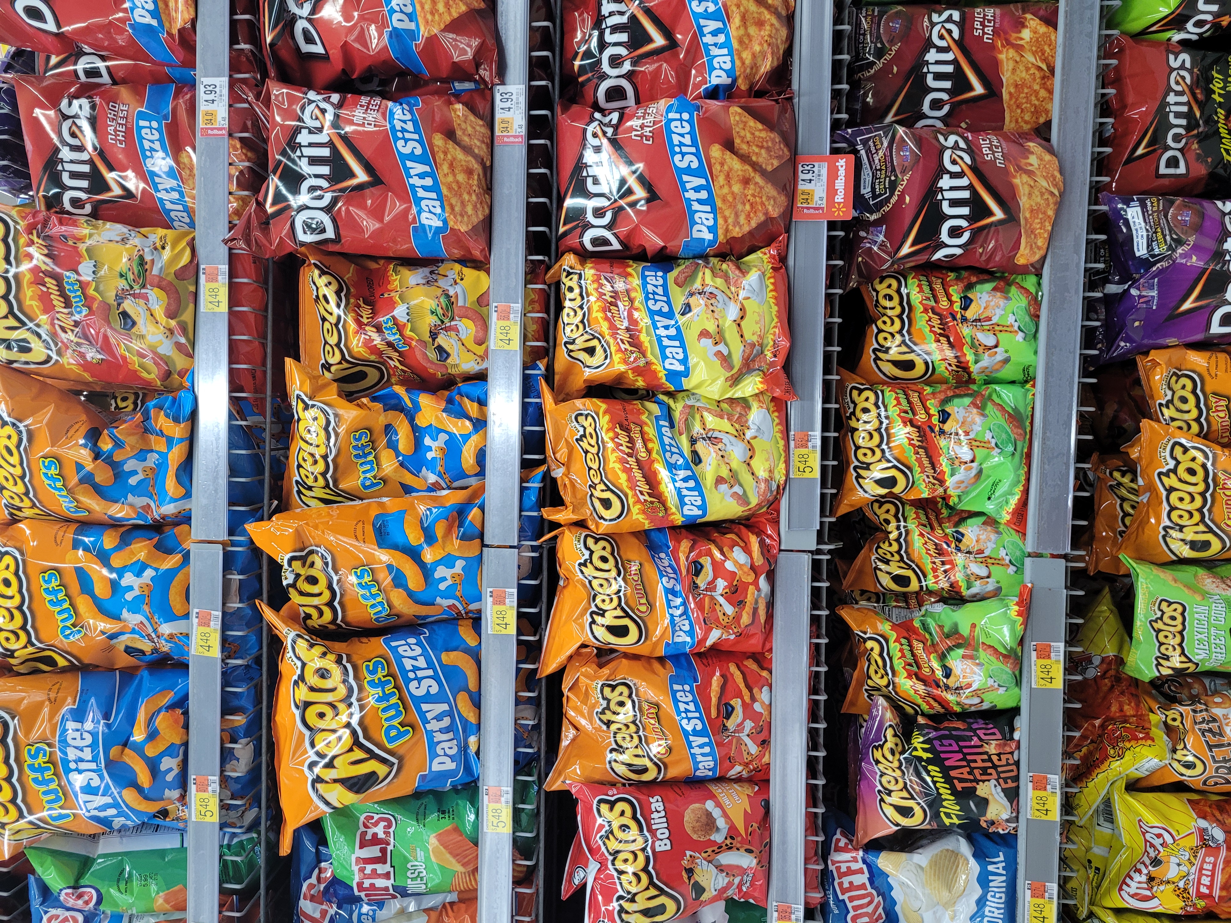 Crunchy snacks are convenient but not a replacement for fruit and vegetables
