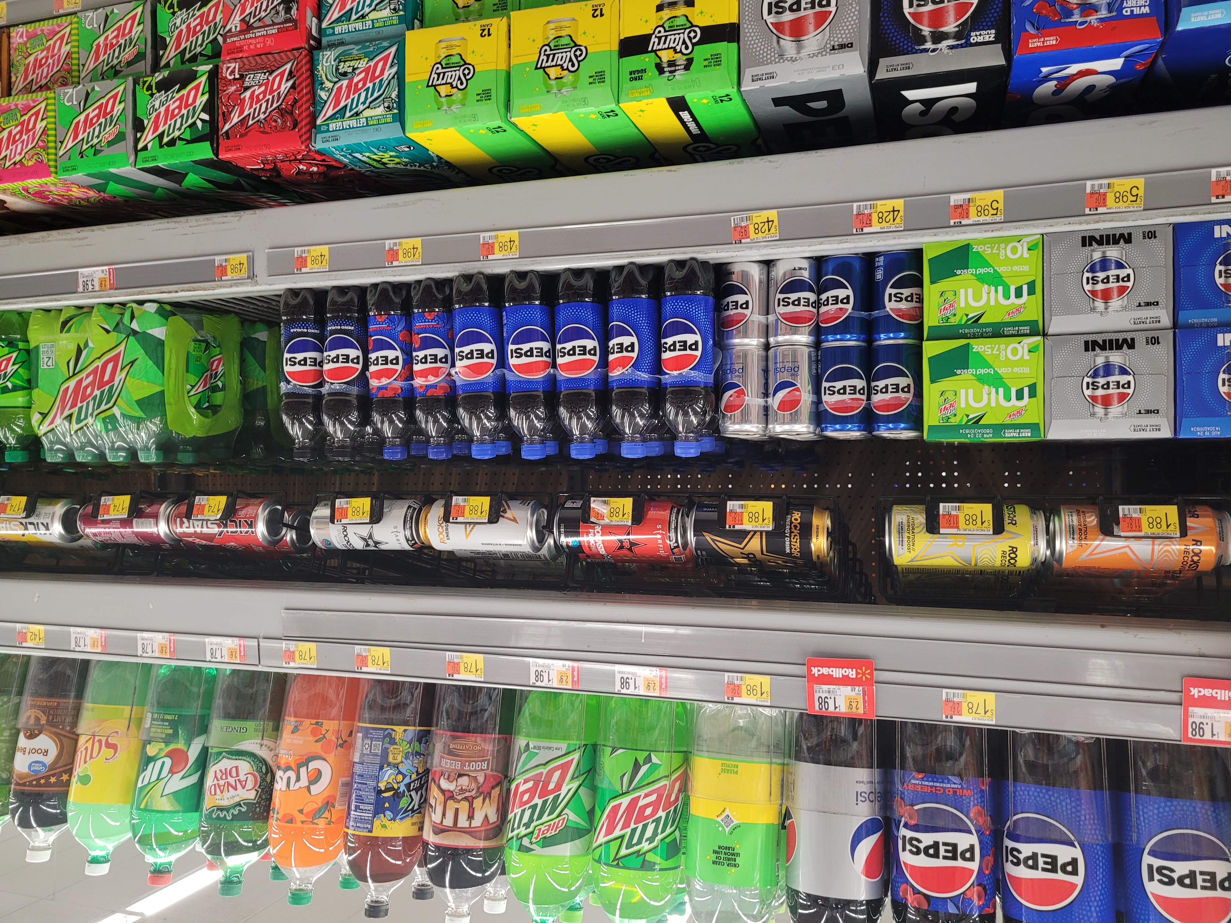 Sugary, high calorie drinks contribute to diabetes and are components of a food desert
