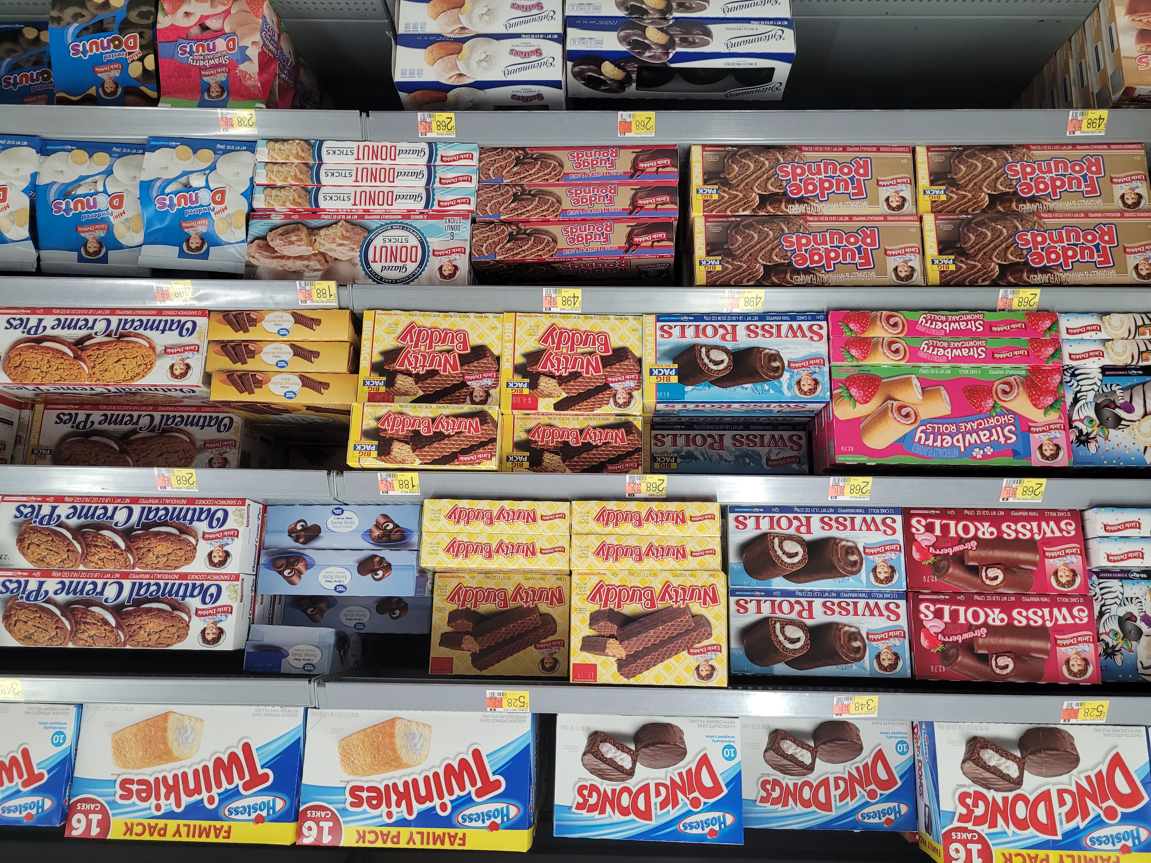 Sugary, high calorie snacks are components of a food desert