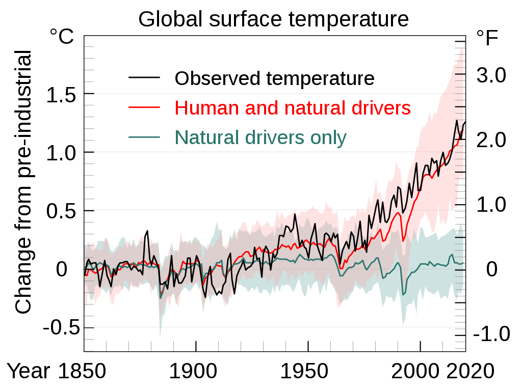 Global surface temperatures