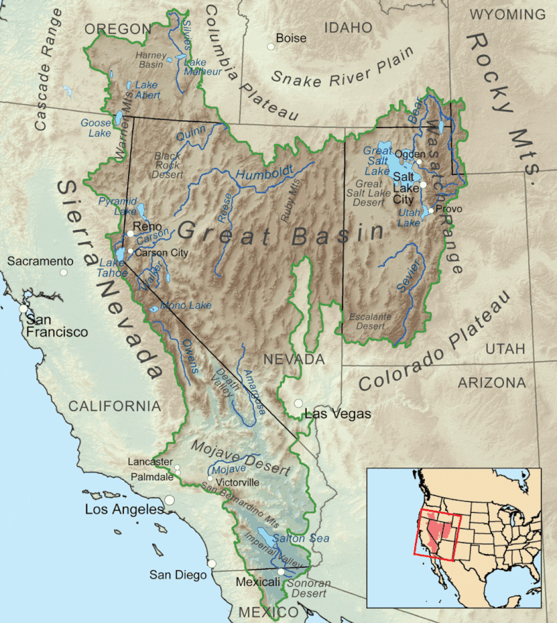 Great Basin desert