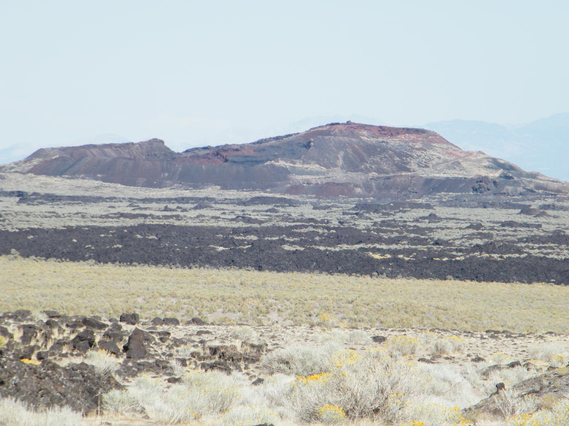 Ice Springs cinder cone and lava flow erupted 720 years ago in the Black Rock desert volcanic field