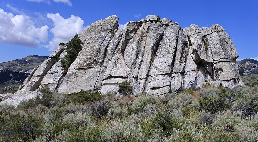Joints in the Almo Pluton, City of Rocks National Reserve, Idaho