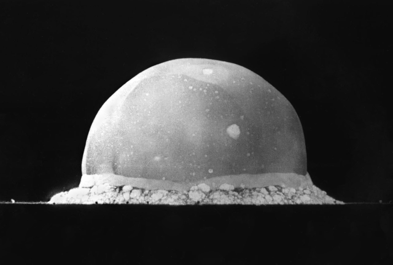 The Trinity test in July 1945 has been proposed as the start of the Anthropocene