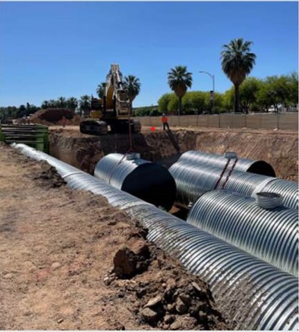 University of Arizona Mall stormwater infrastructure project